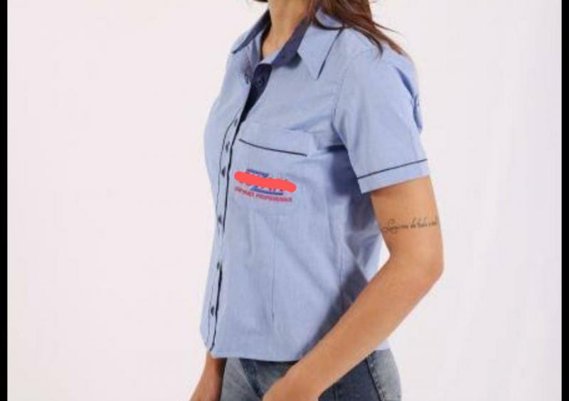 CAMISA SOCIAL FEMININA MODELO 9