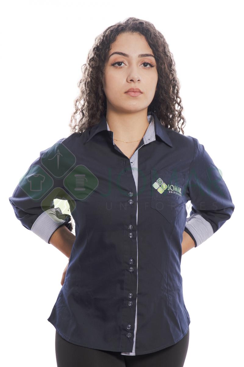 Camisa Social Feminina modelo 2