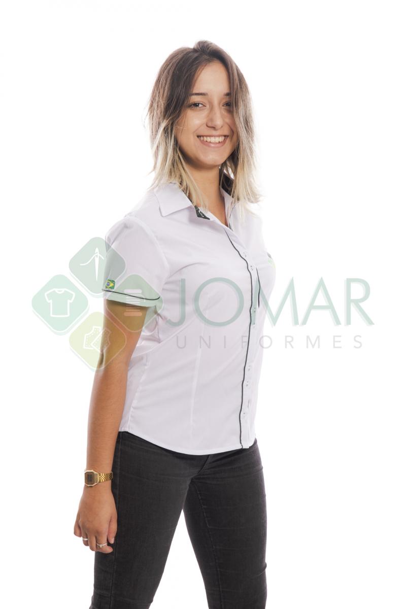 Camisa Social Feminina modelo 3