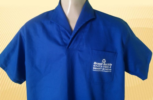 Camisa brim uniforme preço